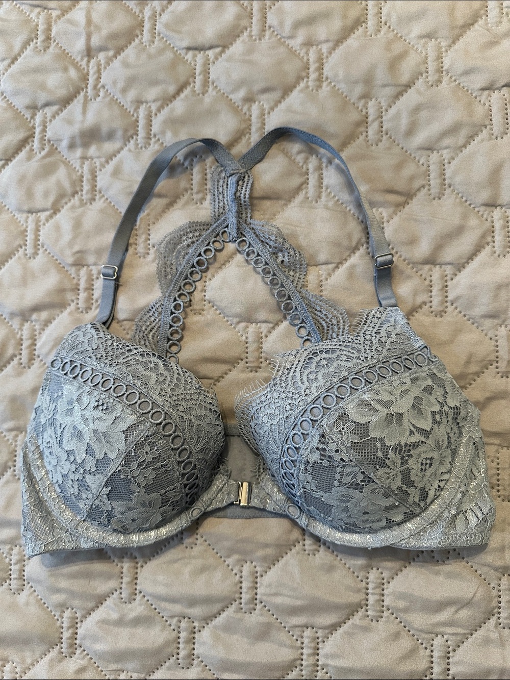 Victoria’s Secret Dream Angels Lace Racerback Push-Up Bra - Size 34B